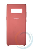 Накладка Silicone cover на Samsung Galaxy Note 8 караловая