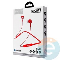 Беспроводные наушники HOCO ES18 красные