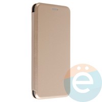 Чехол книжка боковой Fashion Case для Poco X4 Pro золотистый