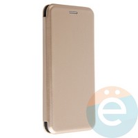 Чехол книжка боковой Fashion Case для Xiaomi Redmi 5 золотистый