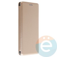 Чехол книжка боковой Fashion Case для Samsung Galaxy Note 8 золотистый