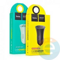 Автомобильное зарядное устройство HOCO UC204 2 USB 2.4A белое