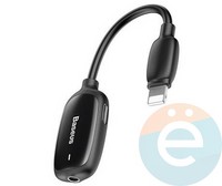 Переходник Baseus CALL51-01 с Lightning на 2Lightning+3.5mm черный