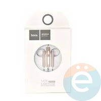 Наушники HOCO M26 с микрофоном золотистые