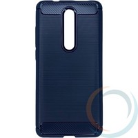 Накладка силиконовая Carbon 360 на Xiaomi Mi9T/Redmi K20 синяя