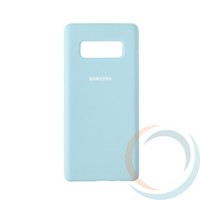 Накладка Silicone cover на Samsung Galaxy Note 8 сиренивая