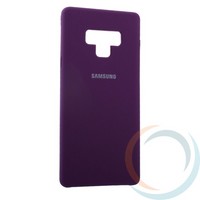 Накладка Silicone cover на Samsung Galaxy Note 9 фиолетовая 36