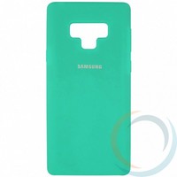 Накладка Silicone cover на Samsung Galaxy Note 9 бирюзовая 21
