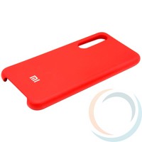 Накладка Silicone cover на Xiaomi Mi 9 красная 14