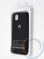 Накладка Silicone cover на Huawei Y5P черная