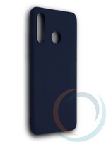 Накладка силиконовая Soft Touch ультратонкая для Huawei Honor 20s синяя