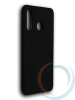 Накладка силиконовая Soft Touch ультратонкая для Huawei Honor 20s черная