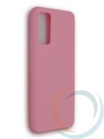 Накладка силиконовая Soft Touch ультратонкая для Huawei Honor 30 розовая
