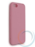 Накладка силиконовая Soft Touch ультратонкая для Huawei Honor 7S розовая