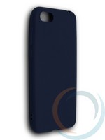 Накладка силиконовая Soft Touch ультратонкая для Huawei Honor 7S синяя