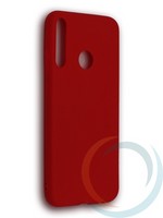 Накладка силиконовая Soft Touch ультратонкая для Huawei Honor 9C красная