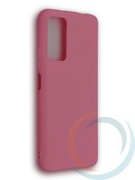 Накладка силиконовая Soft Touch ультратонкая для Huawei Honor X10 розовая