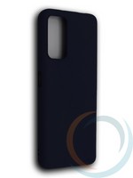 Накладка силиконовая Soft Touch ультратонкая для Huawei Honor X10 синяя