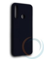 Накладка силиконовая Soft Touch ультратонкая для Huawei Honor Y6P синяя