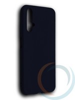 Накладка силиконовая Soft Touch ультратонкая для Huawei Nova 5T синяя