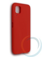 Накладка силиконовая Soft Touch ультратонкая для Huawei P40 Lite/Nova 6SE/Nova7i красная
