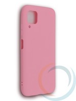 Накладка силиконовая Soft Touch ультратонкая для Huawei P40 Lite/Nova 6SE/Nova7i розовая