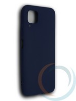 Накладка силиконовая Soft Touch ультратонкая для Huawei P40 Lite/Nova 6SE/Nova7i синяя