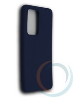 Накладка силиконовая Soft Touch ультратонкая для Huawei P40 Pro синяя