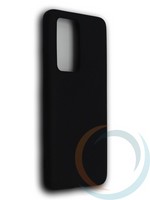 Накладка силиконовая Soft Touch ультратонкая для Huawei P40 Pro черная