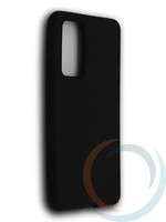 Накладка силиконовая Soft Touch ультратонкая для Huawei P40 черная