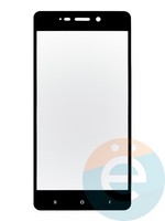 Защитное стекло 2D полноэкранное на Xiaomi Redmi 4 черное