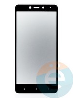 Защитное стекло 2D полноэкранное на Xiaomi Redmi Note 4 черное