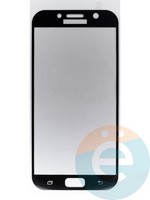 Защитное стекло 2D полноэкранное на Samsung Galaxy A7 (2017) SM-A720 черное