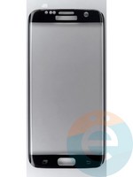 Защитное стекло 2D полноэкранное (с закруглёнными краями) на Samsung Galaxy S7 Edge черное