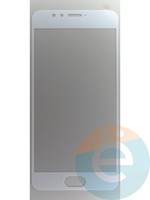 Защитное стекло 2D полноэкранное на Meizu M5S белое