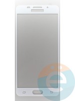 Защитное стекло 2D полноэкранное на Samsung Galaxy A5 (2016) SM-A510 белое