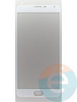 Защитное стекло 2D полноэкранное на Meizu PRO 5 белое