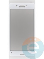 Защитное стекло 2D полноэкранное на Sony Xperia X Performance белое