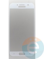 Защитное стекло 2D полноэкранное на Samsung Galaxy A5 (2017) SM-A520 белое