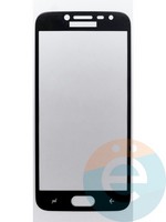 Защитное стекло 2D полноэкранное на Samsung Galaxy J2 Pro (2018) черное