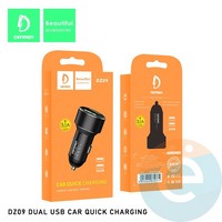 AЗУ Denmen DZ09 DUAL USB 2.4A черное
