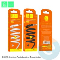 AUX кабель Denmen DX02 2м черный
