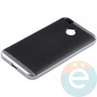 Накладка комбинированная Spigen на Xiaomi Redmi 4x серебристая