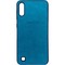 Накладка кожаная с логотипом для Samsung Galaxy A10 бирюзовая - фото 27928