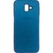 Накладка кожаная с логотипом для Samsung Galaxy J6 Plus бирюзовая - фото 27944