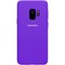 Накладка Silicone cover на Samsung Galaxy S9 Plus фиолетовая 36 - фото 28203