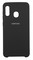 Накладка Silicone cover на Samsung Galaxy A20/A30 чёрная 18 - фото 28222