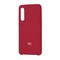 Накладка Silicone cover на Xiaomi Mi 9 бордовая 42 - фото 28239