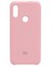 Накладка Silicone cover на Xiaomi Redmi 7 розовая 6 - фото 28250