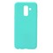Накладка Silicone cover на Samsung Galaxy J6 2018 бирюзовая 21 - фото 28309